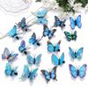 BARTOSI Blue Butterfly Hair Clips Butterfly Hair Clip Cute Butterflies Hair Pins Hair Accessories for Women and Girls (Pack of 20) view 2