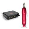 TATELF Rotary Pen Kit Professional Complete Machine Starter Set with 40pcs Cartridge Needles Power Supply Foot Pedal 21 Colors Ink For Beginners & Artists(Red) view 4
