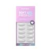 BTArtbox White Press On Nails Short - Soft Gel Press on Nails Almond, White Glue on Nails with Nail Glue, Reusable Stick on Nails in 16 Sizes, Cream Puff view 3