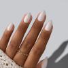 BTArtbox White Press On Nails Short - Soft Gel Press on Nails Almond, White Glue on Nails with Nail Glue, Reusable Stick on Nails in 16 Sizes, Cream Puff view 4