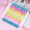 24 Packs Duck Bill Clips, Bantoye 3.35 Inches Rustproof Metal Alligator Curl Clips with Holes for Hair Styling, Hair Coloring, Gradient Rainbow view 4