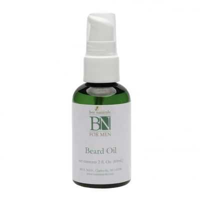 Bee Naturals for Men Beard Oil (2 oz) - Premium Care for Beards