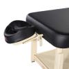 MASTER MASSAGE EQUIPMENT Harvey Comfort Stationary Massage Table, Black view 2