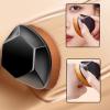 BOLITFU Self Tanner Face Applicator Sunless Tan Flat Top Kabuki Tanning Brush with 200,000 High Density Ultra Soft Nylon Bristles, Black view 3