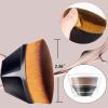 BOLITFU Self Tanner Face Applicator Sunless Tan Flat Top Kabuki Tanning Brush with 200,000 High Density Ultra Soft Nylon Bristles, Black view 4