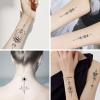 30Sheet/Lot Temporary Tattoo Sticker Moon Lotus Body Art Arm Tattoos Waterproof Flowers Tattoos Sticker Fake view 3