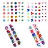 216PCS Dried Flowers - Nail Art Accessories Kits, 57 Color Lovely Natural Dried Flowers for Resin Molds and Nails, YWLI view 4