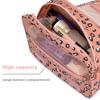 L&FY Hanging Travel Toiletry Bag Women's Cosmetic Organizer Makeup Pouch Men's Dopp Kits With Handle(Pink Leopard) view 4