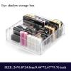 Alunsito Acrylic 8-Compartment Makeup Organizer, Transparent Plastic Lipstick Holder, Perfect Bathroom Vanity Storage Solution for Lipsticks, Nail Polishes, and More 9.44"*2.67"*9.76" view 3