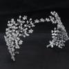 Handmade Cubic Zirconia Soft Headband for Wedding,Big Crystal Hairband Tiara Hair Jewelry Accessories Headpieces view 1