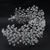 Handmade Cubic Zirconia Soft Headband for Wedding,Big Crystal Hairband Tiara Hair Jewelry Accessories Headpieces view 2