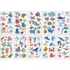 10 Sheets/Set Animal Dinosaur Watch Children's Tattoo Stickers Face Arm Body Waterproof Temporary Tattoo for Kids (style 3) view 1