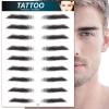 4D Eyebrows Sticker Water Transfer Hair-like Eye Brow Tattoo Stickers Long Lasting Fake Eyebrow Enhancers Eye Brow (E03) view 2