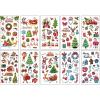 10 Sheets/Set Animal Dinosaur Watch Children's Tattoo Stickers Face Arm Body Waterproof Temporary Tattoo for Kids (style 10) view 1