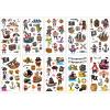 10 Sheets/Set Animal Dinosaur Watch Children's Tattoo Stickers Face Arm Body Waterproof Temporary Tattoo for Kids (style 8) view 1