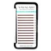 VAVALASH Colored Individual Lash Extensions 0.07mm D Curl White 8-15mm view 1