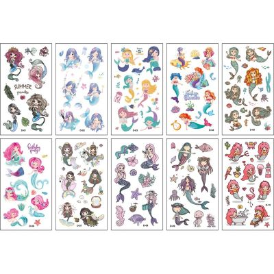 10 Sheets/Set Animal Dinosaur Watch Children's Tattoo Stickers Face Arm Body Waterproof Temporary Tattoo for Kids (style 4)