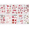10 Sheets/Set Animal Dinosaur Watch Children's Tattoo Stickers Face Arm Body Waterproof Temporary Tattoo for Kids (style 11) view 1