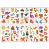 10 Sheets/Set Animal Dinosaur Watch Children's Tattoo Stickers Face Arm Body Waterproof Temporary Tattoo for Kids (style 16) view 1