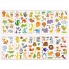 10 Sheets/Set Animal Dinosaur Watch Children's Tattoo Stickers Face Arm Body Waterproof Temporary Tattoo for Kids (style 17) view 1