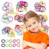 100pcs Girls Hair Band High Elastic Band Candy Color Hair Scrunchies Hair Accessories view 3