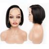 13X4 Lace Frontal Bob Wig Side Part Remy Human Hair Ombre Colors Transparent Front Lace Wigs T1B 350 150 density view 3