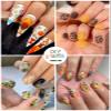 12 Color 3D Nail Art Pens Set, Kalolary Nail Point Graffiti Dotting Pen Drawing Painting Liner Brush for DIY Nail Art Beauty Adorn Manicure Tools view 4