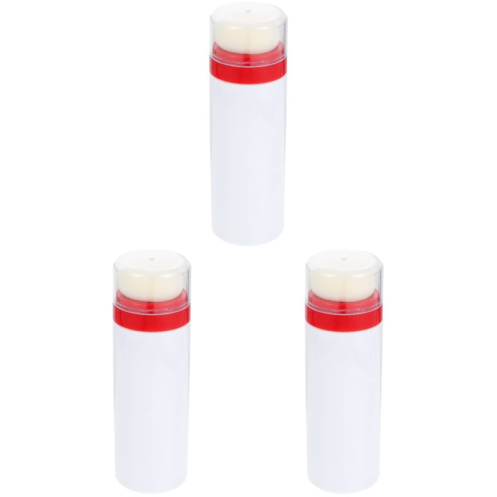 3pcs Powder Puff Box Baby Talcum Powder Bottle Portable Infant Powder Box Flour Dispenser Baby Containers Body Powder Container Makeup Powder Dispenser Kids Powder Puff Bottle Set
