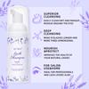ACTROL Eyelash Extension Cleanser 60ML Natural Lash Extension Shampoo Lavender Professional Eyelid Foaming Cleanser Paraben & Sulfate Free Non-lrritating with Salon and Home Care view 4