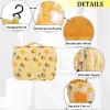 L&FY Hanging Travel Toiletry Bag Women's Cosmetic Organizer Makeup Pouch Men's Shaving Kits With Handle (Yellow Lemon) view 3