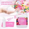 ACTROL Eyelash Extension Cleanser Bubble Gum 2L Natural Lash Extension Shampoo Professional Eyelid Foaming Cleanser Paraben & Sulfate Free Non-lrritating with Salon and Home Care view 2