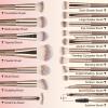 Make Up Brushes, MAANGE 18 Pcs Premium Synthetic Makeup Brushes Set Soft Foundation Powder Eyeliner Eye Shadow Makeup Brushes Professional (Champagne) view 2