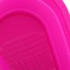 3 Pack Silicone Makeup Cleaning Brush Washing Pad Portable Foldable Makeup Brush Cleaning Bowl Organizer Travel(Rose red) view 4