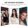 6 Pcs Heightening Hairpin Hair Braiding Tools Diy Hair Beauty Tool Hair Bump up Headdress Make up Sponge Hair Barrettes Women Headdress High Temperature Wire Wig Styling Supplies view 2