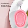 3 Pack Silicone Makeup Cleaning Brush Washing Pad Portable Foldable Makeup Brush Cleaning Bowl Organizer Travel(Pink) view 2