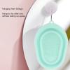 3 Pack Silicone Makeup Cleaning Brush Washing Pad Portable Foldable Makeup Brush Cleaning Bowl Organizer Travel(Green) view 2