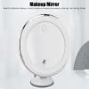 10 Times Suction Cup Makeup Mirror, Magnifying Makeup Mirror with 3 Kinds of Light Color Battery Makeup Lens Magnification with Suction Cup Makeup for Home and Travel view 4