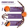 ABOOFAN Halloween Hair Clip for Girls Spider Design Headdress Adorable Spider Accessory for Parties Masquerades and Festivals Easy to Wear Fix Loose Hair view 3