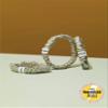 CROWN AFFAIR - The Scrunchie No. 001 - A 3-Pack of Small, 100% Silk Scrunchies for Everyday Protectionand Fun view 3