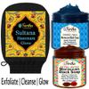 Sultana Original Kessa Exfoliating Glove  Moroccan Hammam Mitt for Deep Cleansing, Dead Skin & Keratosis Pilaris  Microdermabrasion Scrubber for Spray Tan Removal, Long-Lasting, Made in Morocco view 3