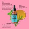 Aunt Jackie's Elixir Essentials Hair & Scalp Oil Enriched with Biotin, Rosemary & Mint, Nourishes, Thickens & Supports Hair Growth, 2 oz view 2