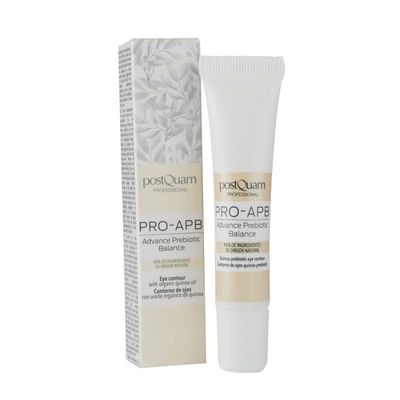 POSTQUAM PREBIOTIC Eye Contour 15ml - Reduces The Signs Of Aging - Tensor Effect On The Skin Around The Eyes