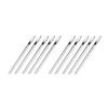 Mega Belly Button Piercing Kit 39 pc 14G Body Piercing Needles and Disposable Piercing forceps Clamps Set for Surgical Stainless Steel Belly Button Ring Navel Piercing 2 jewels view 4