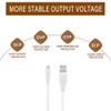Digipartspower 3.3ft White Micro USB Charging Cable Cord for SweetLF SWS7105 Waterproof Electric Shaver view 3