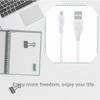 Digipartspower 3.3ft White Micro USB Charging Cable Cord for SweetLF SWS7105 Waterproof Electric Shaver view 4