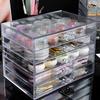 5 Tier Nail Art Decoration Storage Box Transparent Acrylic Nail Art Jewelry Accessories Storage Box Rack Shelf Display Stand Holder for Cosmetic Jewelry view 1