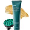 PLU Korean Therapy Scalp Scaling Scrub with Silicone Scalp Massager Brush - Walnut Scalp Scrubber Gel for Oily Scalp and Dandruff - Scalp Exfoliating & Deep Cleansing Combo Set view 1