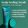 PLU Korean Therapy Scalp Scaling Scrub with Silicone Scalp Massager Brush - Walnut Scalp Scrubber Gel for Oily Scalp and Dandruff - Scalp Exfoliating & Deep Cleansing Combo Set view 2