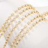 Aularso Layered Head Chain Rhinestone Head Jewelry Gold Wedding Headbands Chain Crystal Fprehead Headpieces for Women (Gold) view 4