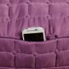 AYHOME Massage Table Sheet Sets,Bed Skirt Valance Sheet with Face Breath,Solid Color Salon Spa Massage Bed Cover Pillow Case Stool Cover view 3